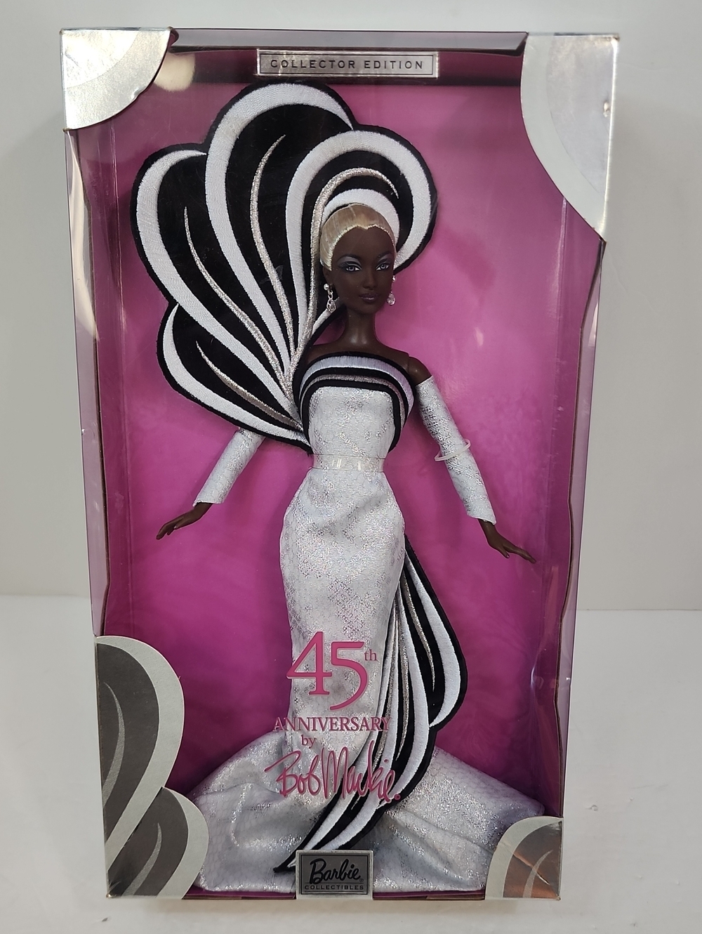 Bob Mackie 45th Anniversary Barbie African American Collector Edition 2004 NRFB